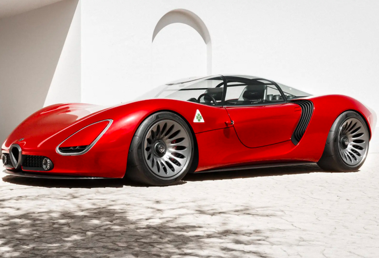 Alfa Romeo 33 Stradale “Visione”: le immagini