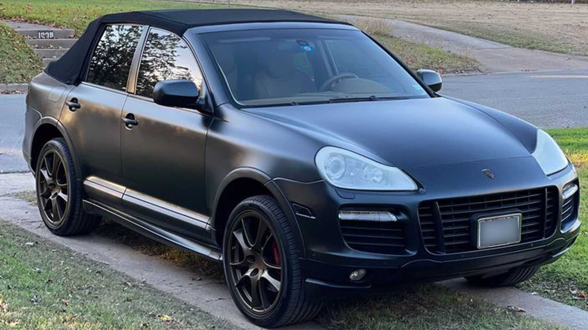 Porsche Cayenne GTS "Cabrio": le immagini ufficiali