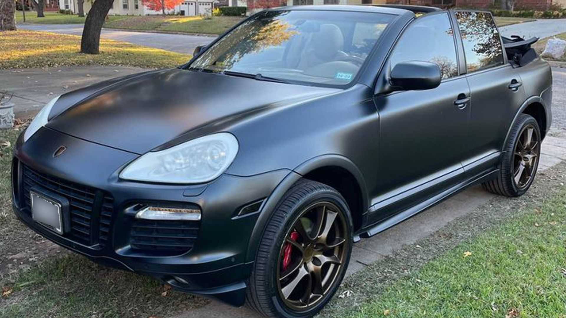 Porsche Cayenne GTS "Cabrio": le immagini ufficiali