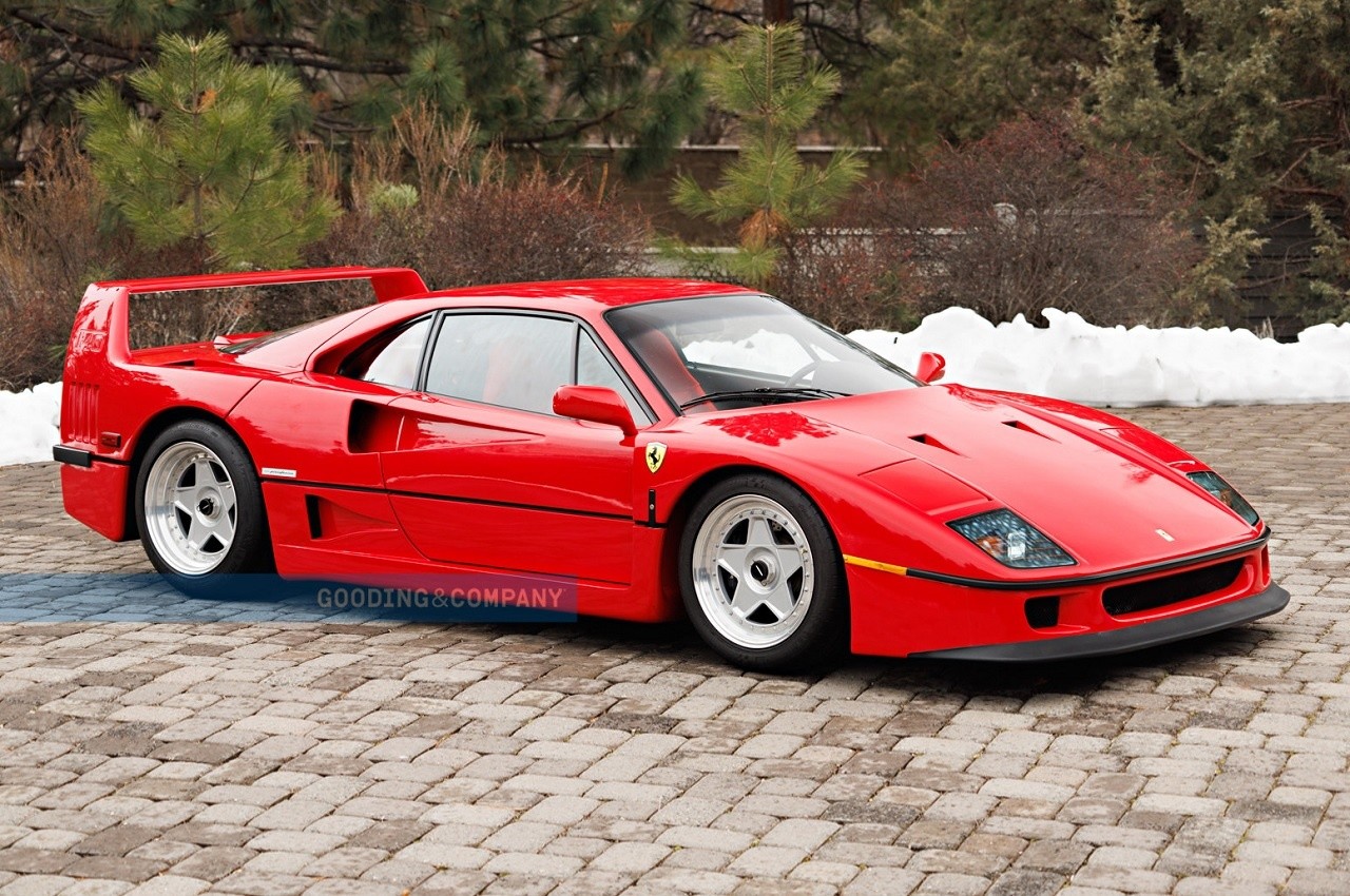 Ferrari F40 1991 all'asta Gooding &amp; Company ad Amelia Island 2022