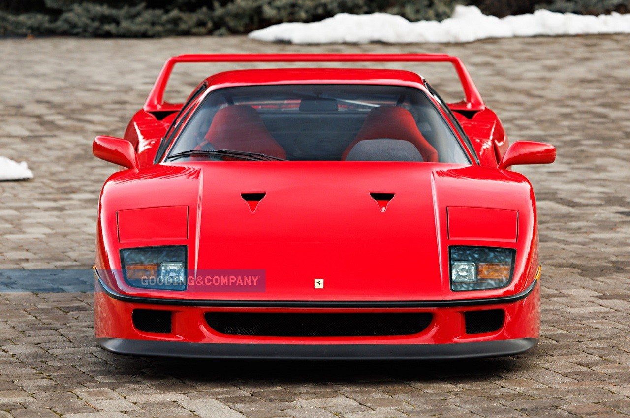 Ferrari F40 1991 all'asta Gooding &amp; Company ad Amelia Island 2022