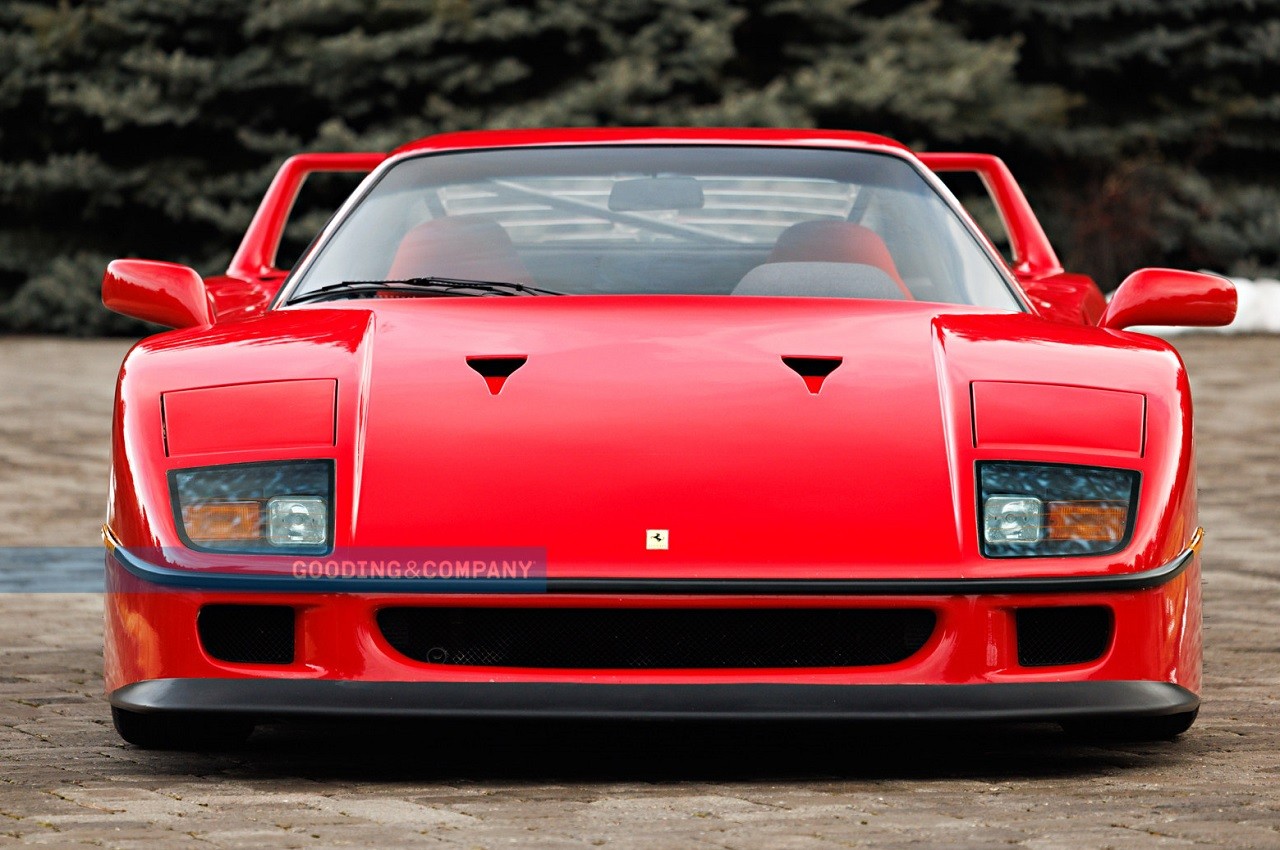 Ferrari F40 1991 all'asta Gooding &amp; Company ad Amelia Island 2022