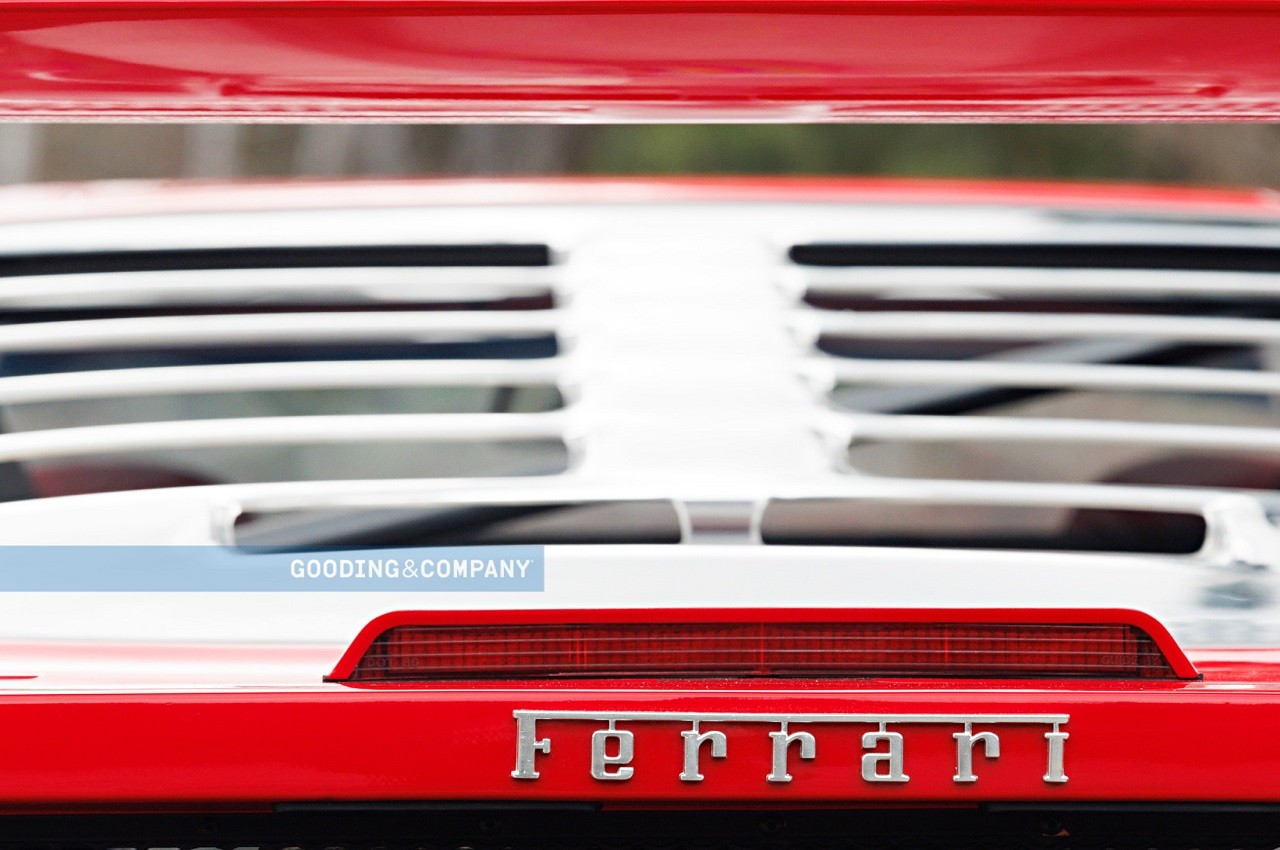 Ferrari F40 1991 all'asta Gooding &amp; Company ad Amelia Island 2022