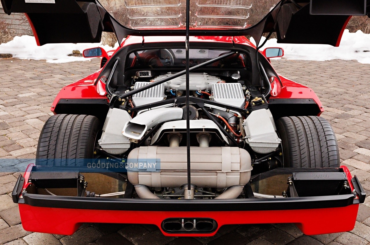 Ferrari F40 1991 all'asta Gooding &amp; Company ad Amelia Island 2022