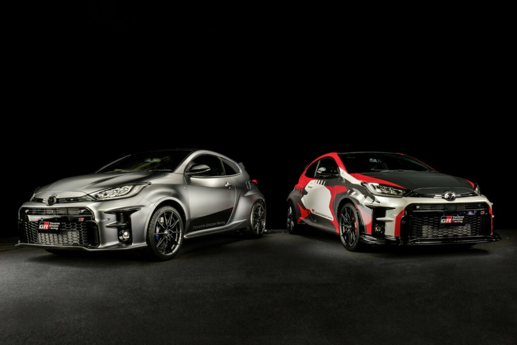 Toyota GR Yaris Ogier e Rovanperä